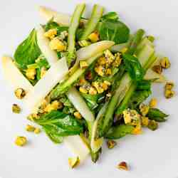 Asparagus Salad with Blue Cheese