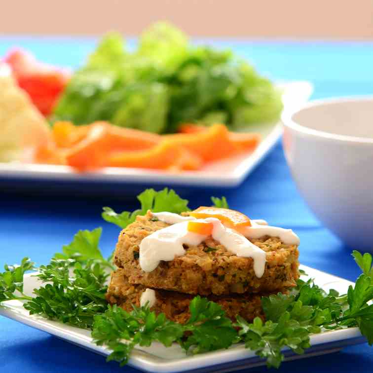 Cauliflower Rice Patties