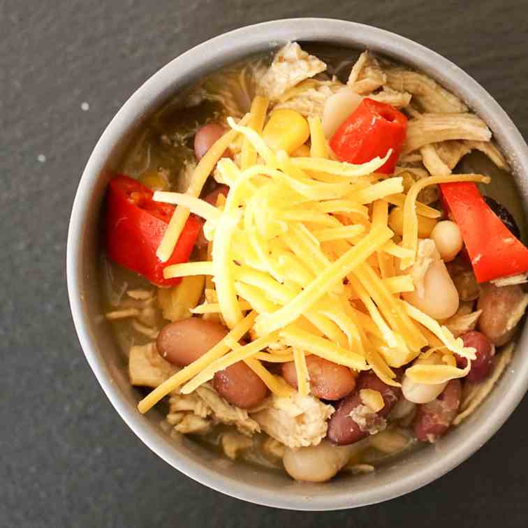 Stovetop 15 Bean Soup With Chicken