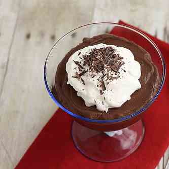 Triple-Chocolate Chocolate Pudding