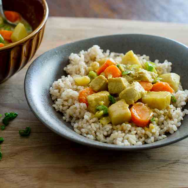Easy Chicken Curry with Vegetables