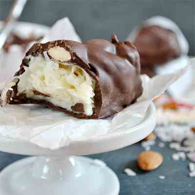 Homemade Almond Joys