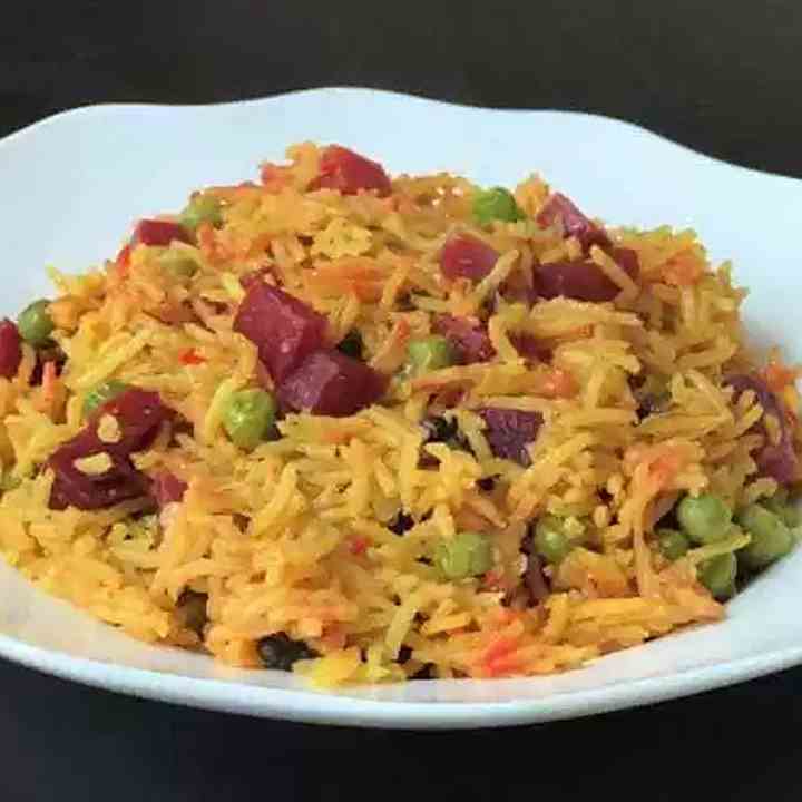 Beet Pulao