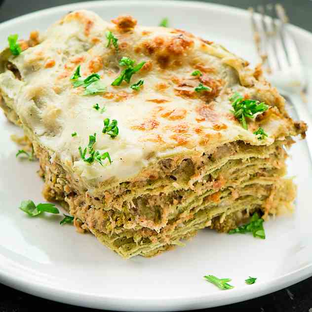 Chicken lasagna