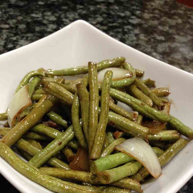 Adobong Sitaw or Long Beans Adobo