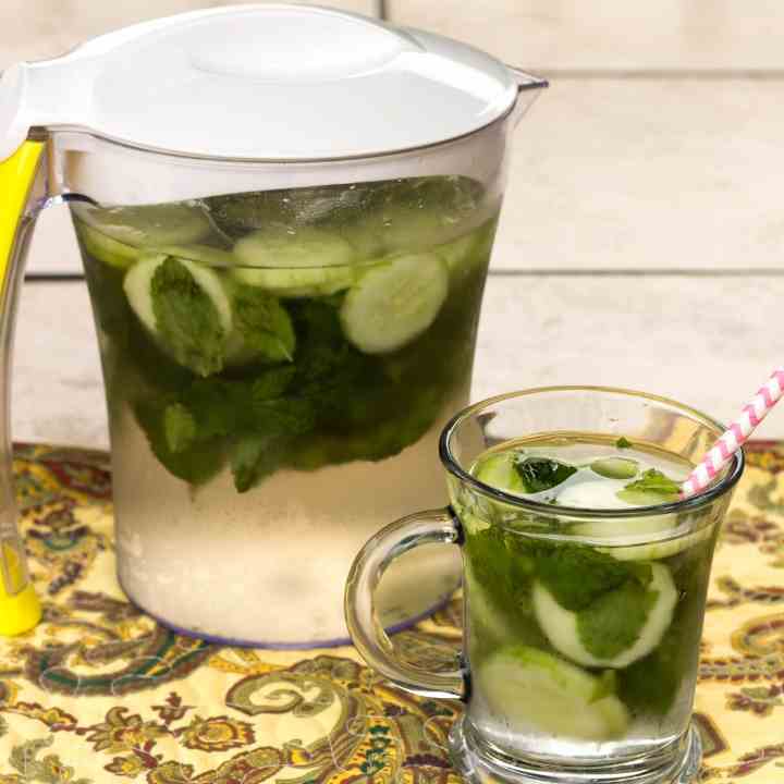 Cucumber Mint Infused Water