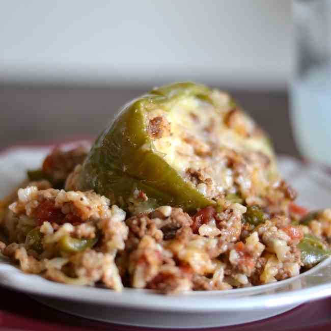 Stuffed Green Peppers