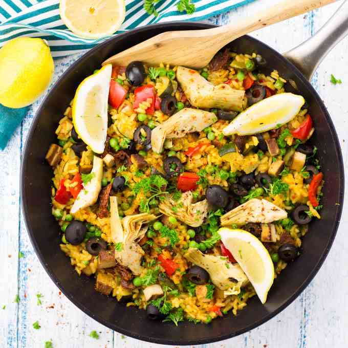 Vegan Paella 