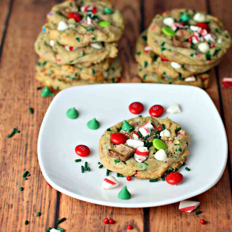 Candy Cane Lane Cookies