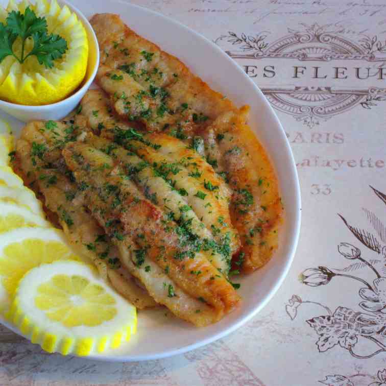 Fillets of Sole Meunière