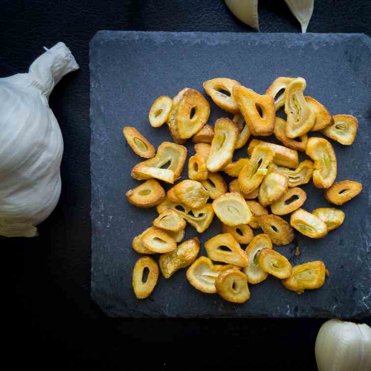 Fried Garlic Chips