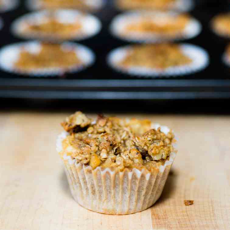 Apple Cobbler Muffins