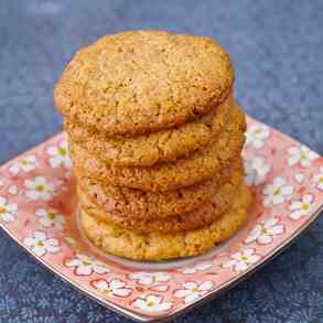 Flourless Peanut Butter Cookies