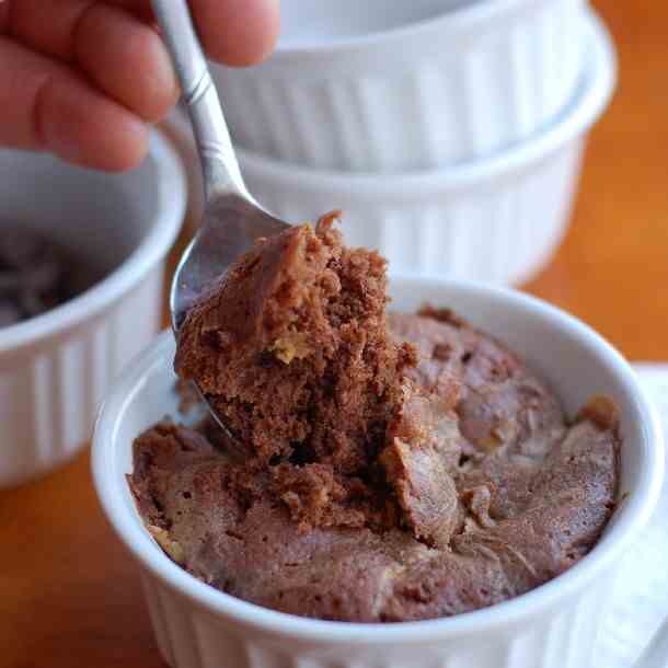 Chocolate Peanut Butter Mug Cake