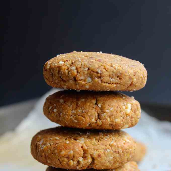 Grain Free Ginger Cookies 