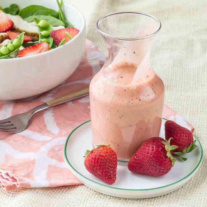 Strawberry Poppy Seed Dressing