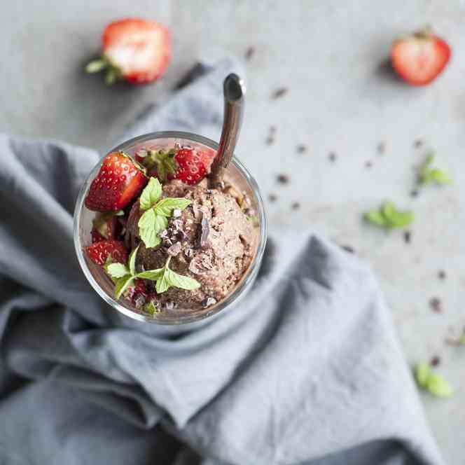 10 Minute Chocolate Ice Cream