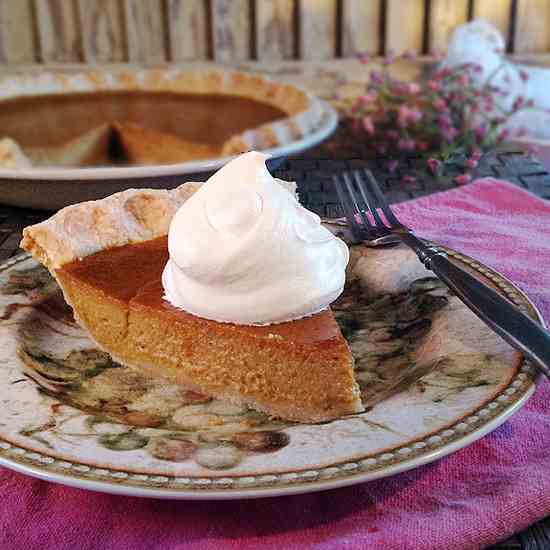 Classic Pumpkin Pie