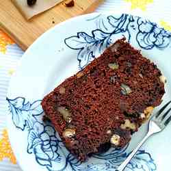 Date and Chocolate Loaf Cake