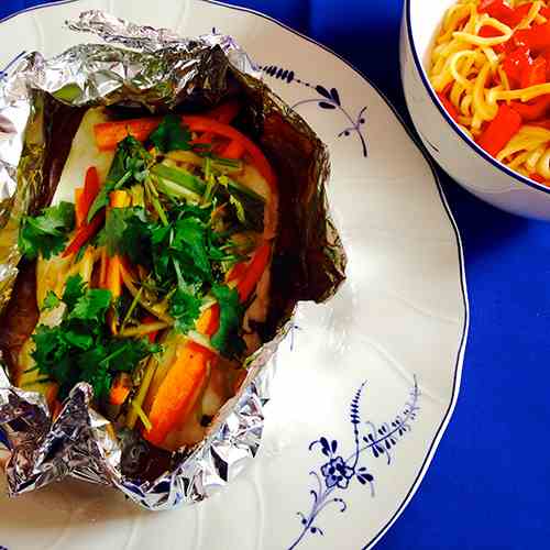 Tin Foil thai Fish