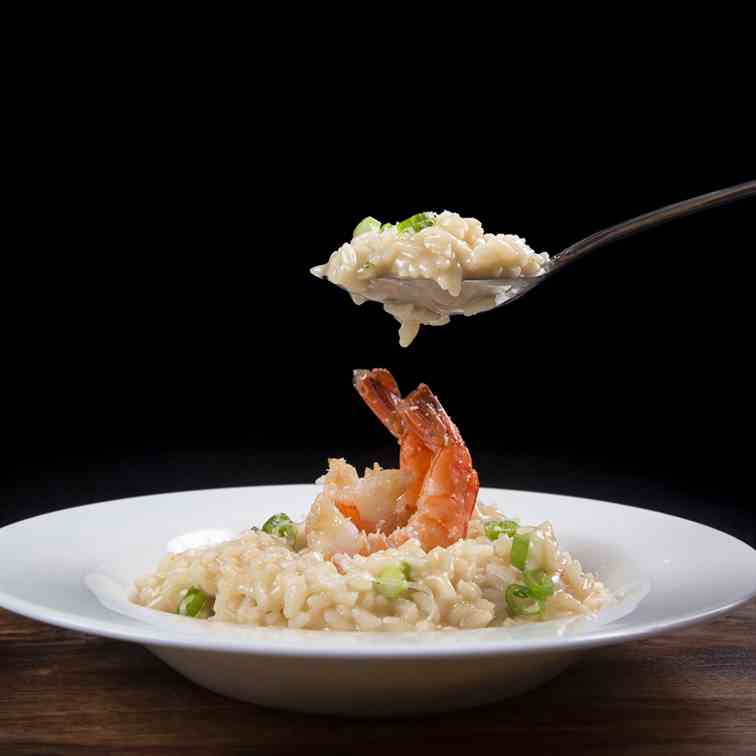 Instant Pot Tiger Prawn Risotto