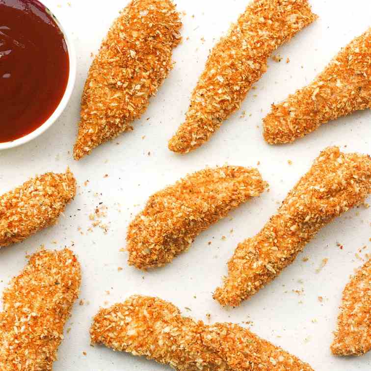 Baked Crispy Chicken Strips