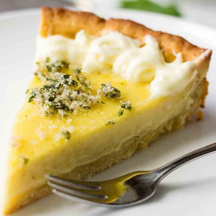 Mojito Cake With Mint Sugar