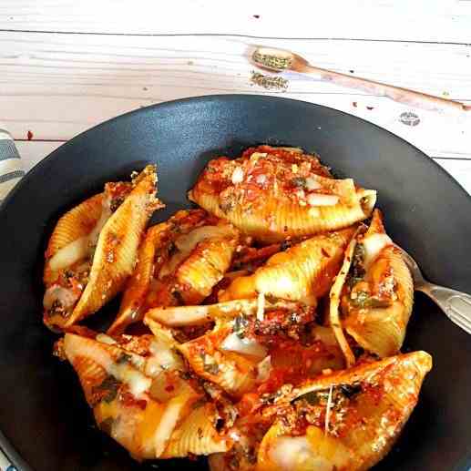 Easy InstantPot Stuffed Shells