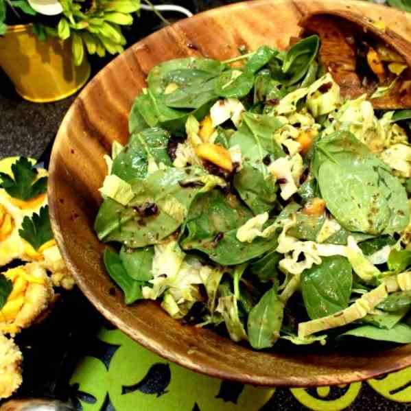 Orange, Mango and Spinach Salad