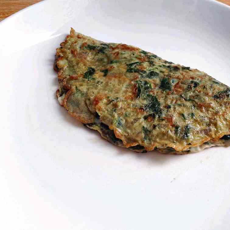 Spinach Omelette Recipe