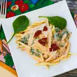 Tricolor Pasta