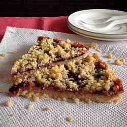 Blackcurrant Oat Bars