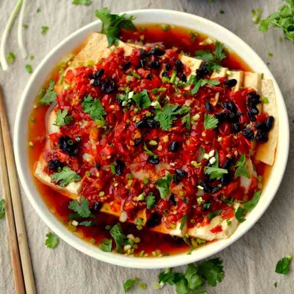 Hunan Steamed Fish with Salted Chilies