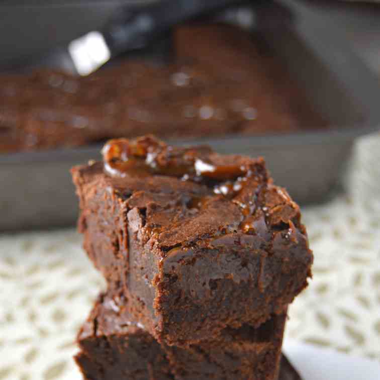 Nutella Dulce de Leche Brownies