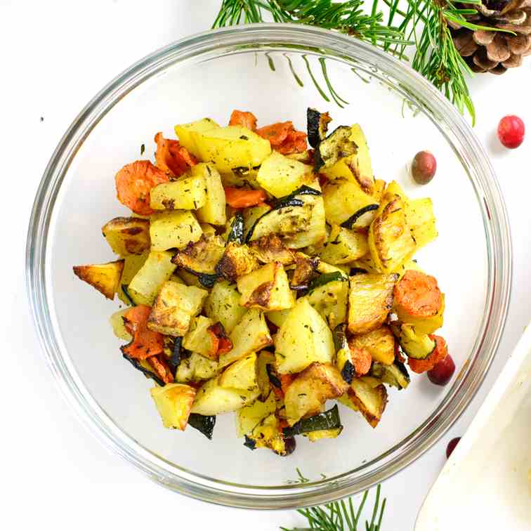 Roasted veggies