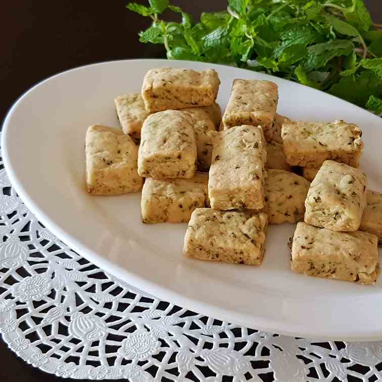 Mint Biscuit (Eggless)