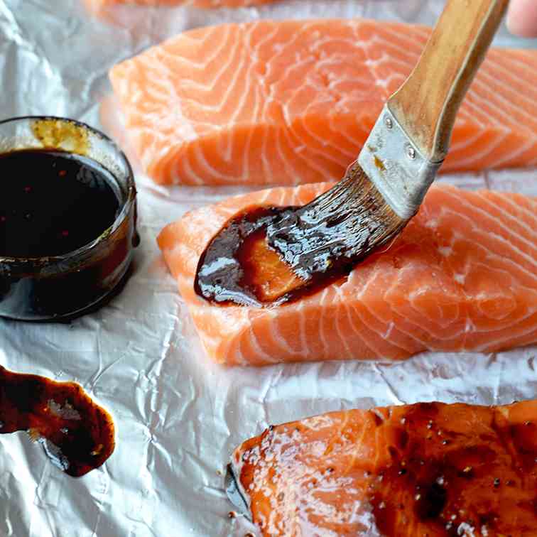 Incredibly Easy Asian Baked Salmon
