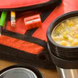 Mac and Cheese Corn Chowder