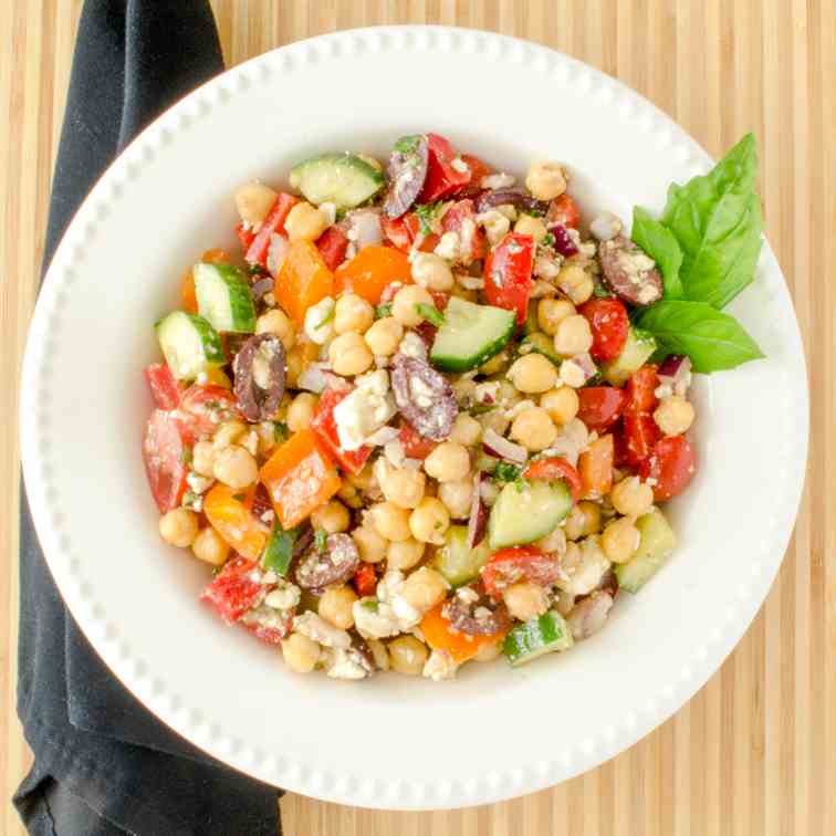 Chickpea - Feta Salad