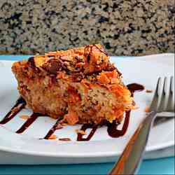 Butterfinger Cheesecake Pie