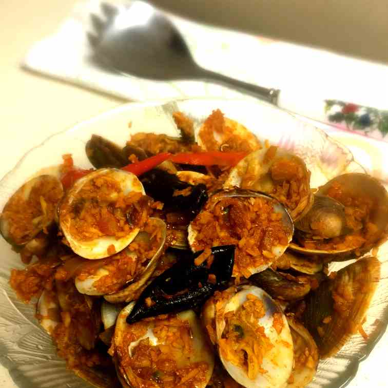 Tisrayanche Suke - Goan Clams Dry