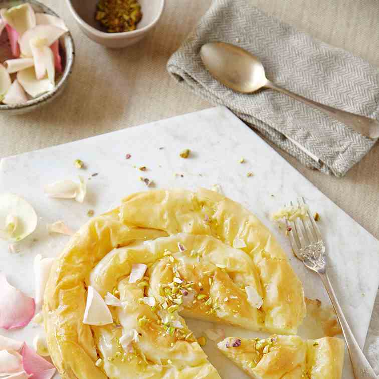 Sütlü Börek (Turkish Milk Dessert)