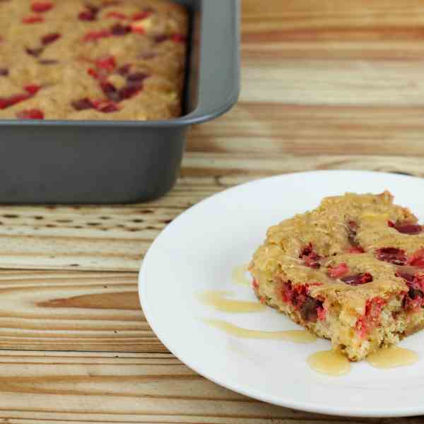 Caramel Apple M&M Blondies