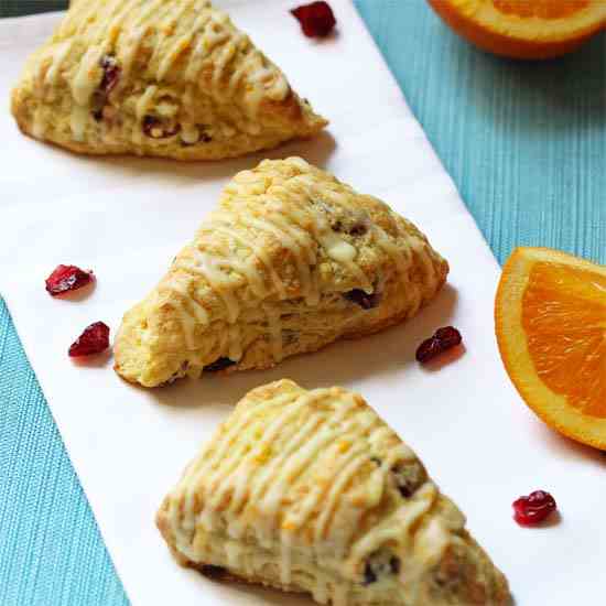 Cranberry Orange Scones