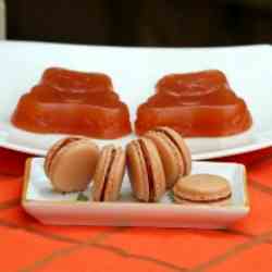 Quince Jelly Macarons