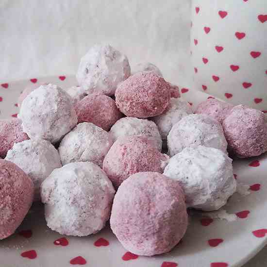 Ruby Chocolate Truffles