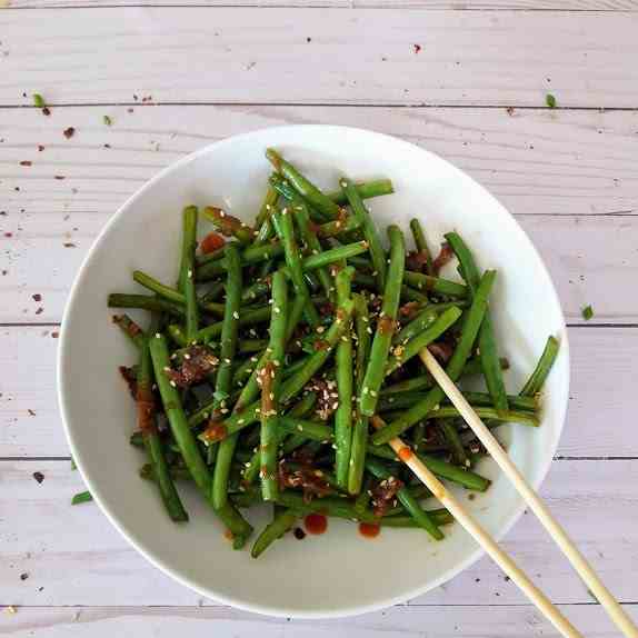 Chinese Spicy Green Beans