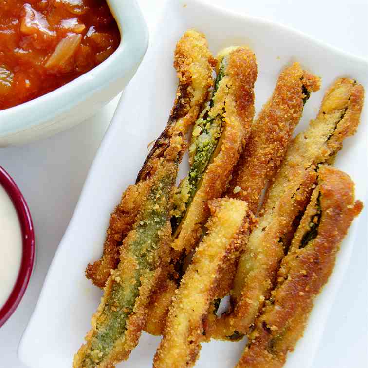 Fried zucchini sticks