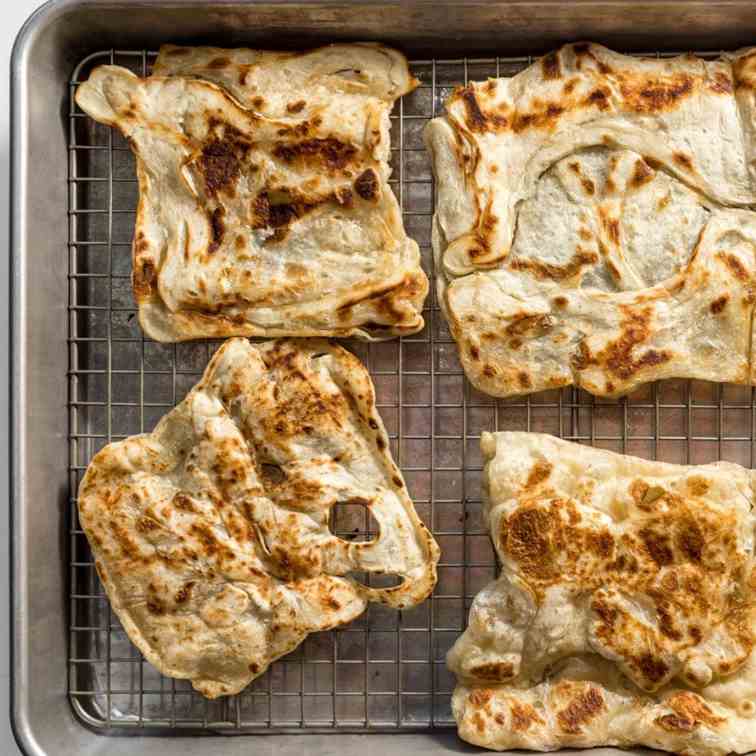 Malaysian Flatbread- Roti Canai Recipe