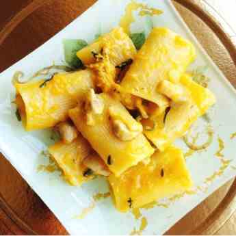 Paccheri Pasta with Roasted Pumpkin